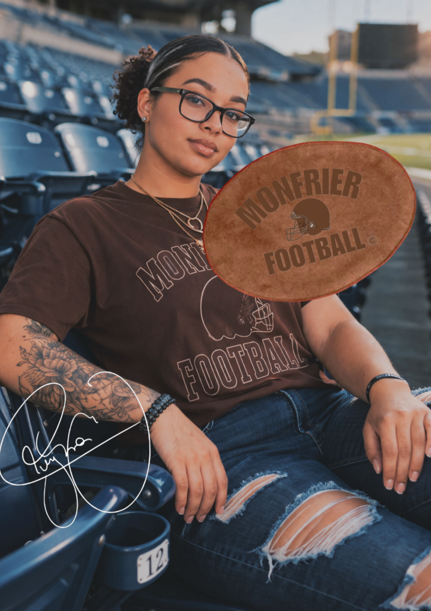 Monfrier Football Tee