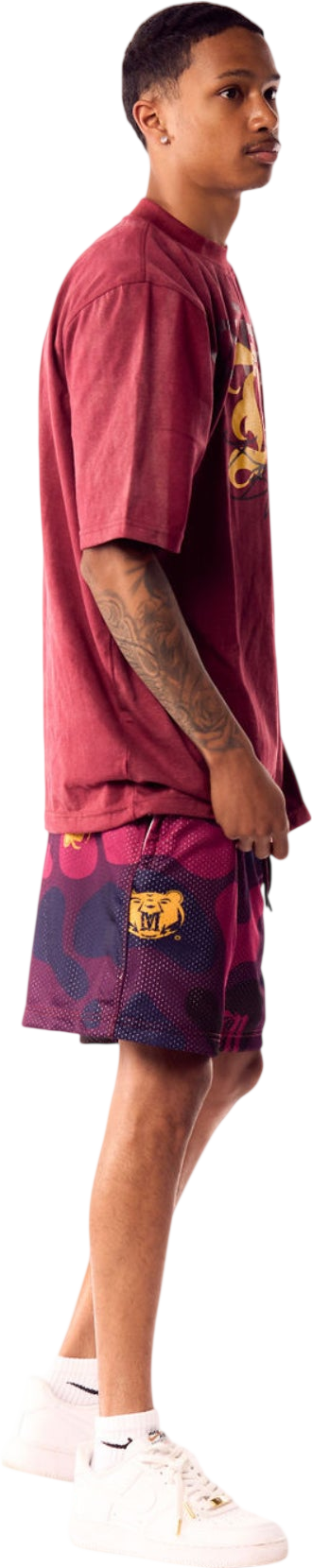KB Maroon Oversized Tee