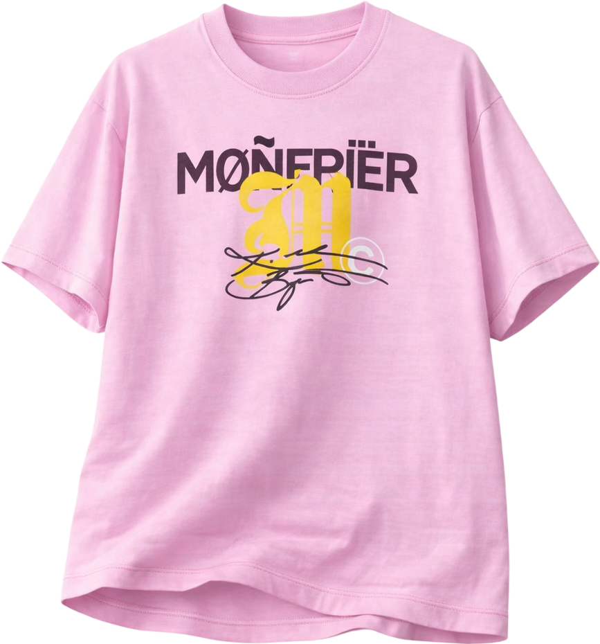 KB PNK Oversized Tee